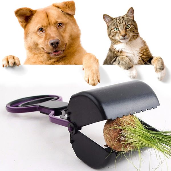 Großhandel Pet Supply Hund Katze Pet Pooper Scooper Langen Griff Jaw Poop Scoop Sauber Abholen Tier Abfall Hund Cat Yard Reiniger Von Zhanshen001