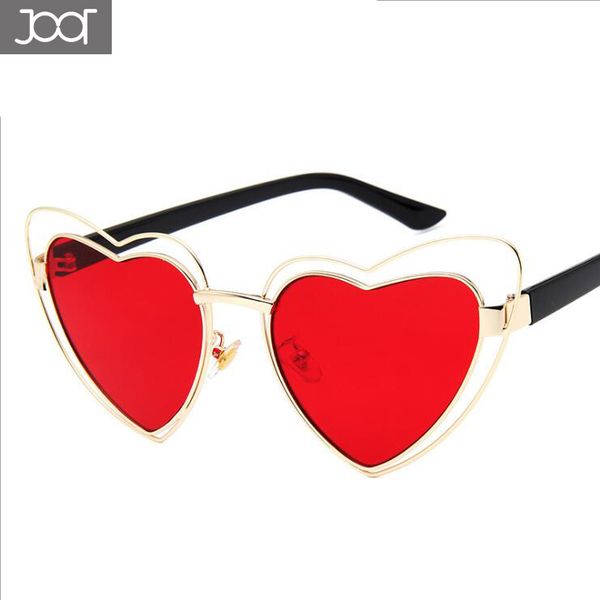 

heart-shaped sunglasses fashionable heart sunglasses soft sister cute glasses multicolor new with black box, White;black