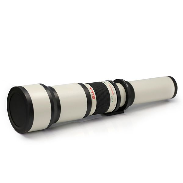 

kapkur 650-1300mm f8.0-f16 супер телефото ручной зум-объективы для камеры