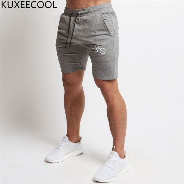 

men's cotton-padded shorts, swimsuits for the legs, fitnes, summer casual and fashion brand, m- 2xl, White;black
