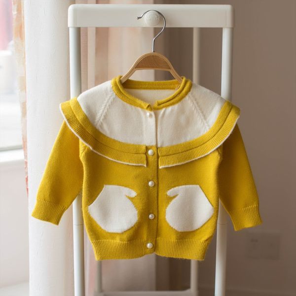 

2018 baby girl winter clothes long sleeve baby girls boys cardigan sweater 0-2y age fashion brand jumper knitted jersey sweaters, Blue
