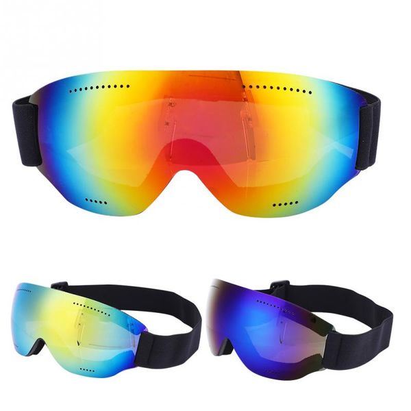 

professional ski snowboard goggles single layer mountain skiing eyewear snowmobile winter sport windproof goggle snow glasses