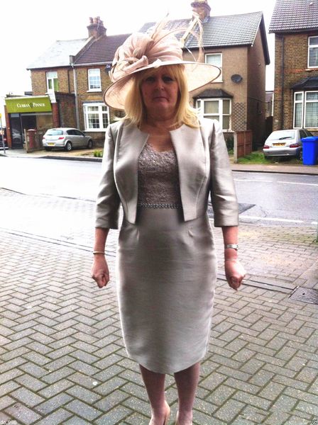 

short mother of the bride dress with jacket three quarter sleeve lace taffeta knee length women formal party gowns custom size, Black;red