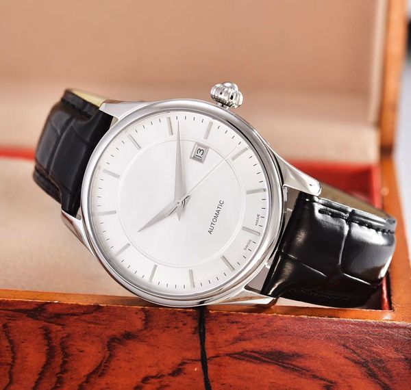 

men watch luxury phil watch 40mm call 8215 swiss mechanical movement women yg factory wristwatches waterproof, Slivery;brown