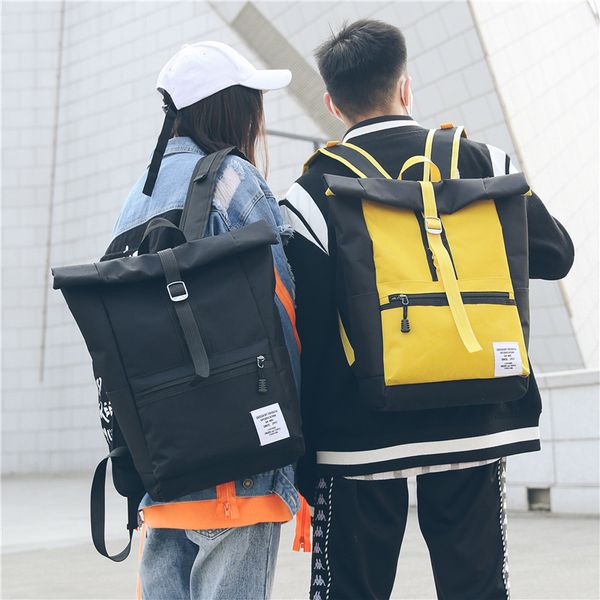 

backpack backpack female han edition of the oxford couples college students bag male leisure travel bag
