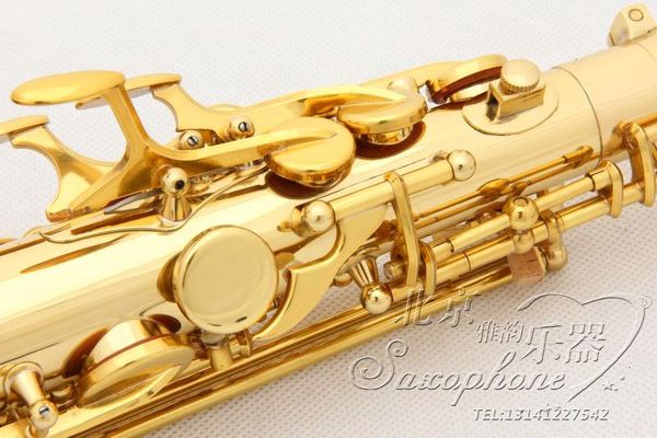 Professional ouro Lacquer Alto Eb saxofone SUZUKI A901 E Plano Sax marca de qualidade dos instrumentos de música para iniciantes frete grátis