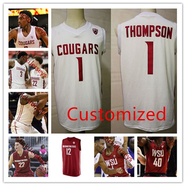 washington state klay thompson jersey