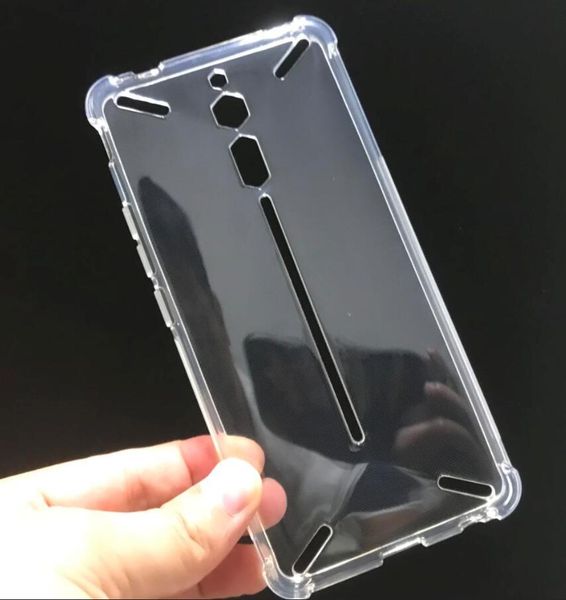 

Для ZTE Nubia Red Magic Game Мобильный Телефон Чехол Прозрачный Мягкий ТПУ Гель Защиты Кожи