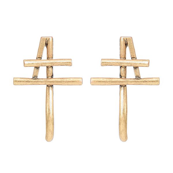

europe america retro old exaggerated personality stud earrings old sterling silver plated gold plated alloy women jewelry 2 styles optional