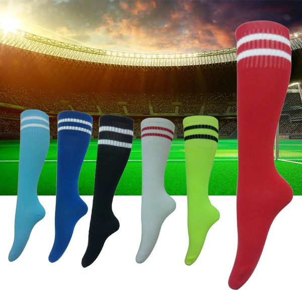 

children professional sports football socks kids thickening breathable quick dry running basketball sport sock for boys girl, Black