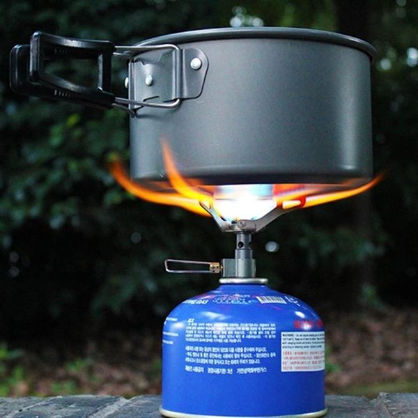 BRS 25g Mini pocket One-piece titanium alloy firing burner folding gas stove BRS3000 t 2700W