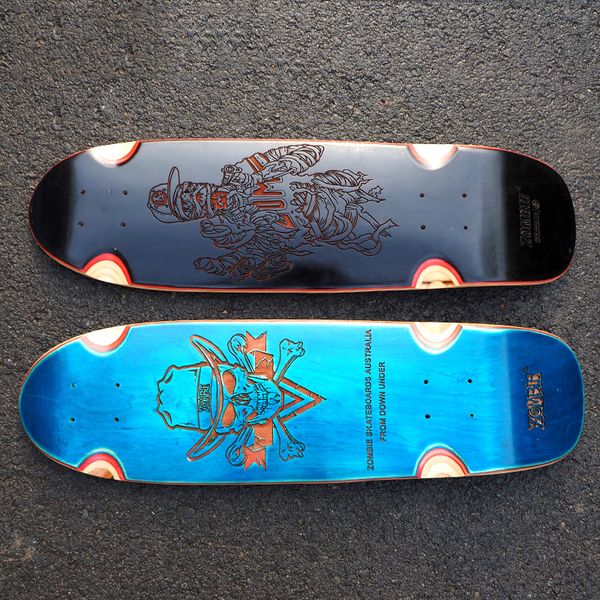

skateboard laser engraving maple brush street four-wheeled skateboard small fish transport complete set skateboarding