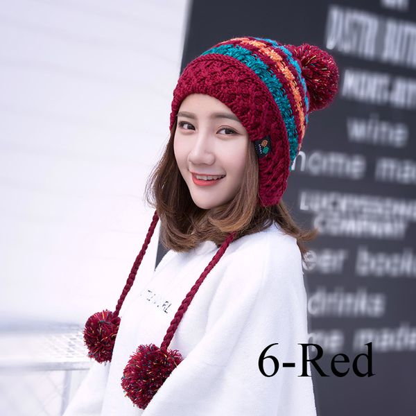 

russain bomber hat with braid hats for women pompom hat for winter women's clothing accessories christmas gifts, Blue;gray