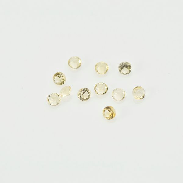 

20pcs/lot round shape facet brilliant cut 5-10mm factory wholesale chinese natural citrine loose gemstone for jewelry making, Black