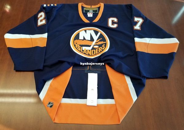 

custom michael peca vintage new york islanders koho center ice hockey jersey mens retro jerseys, Black;red