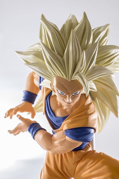 

eco-friendly 20cm dragon ball super saiyan three battle damage edition son goku kakarotto action figure toys collection christmas toy