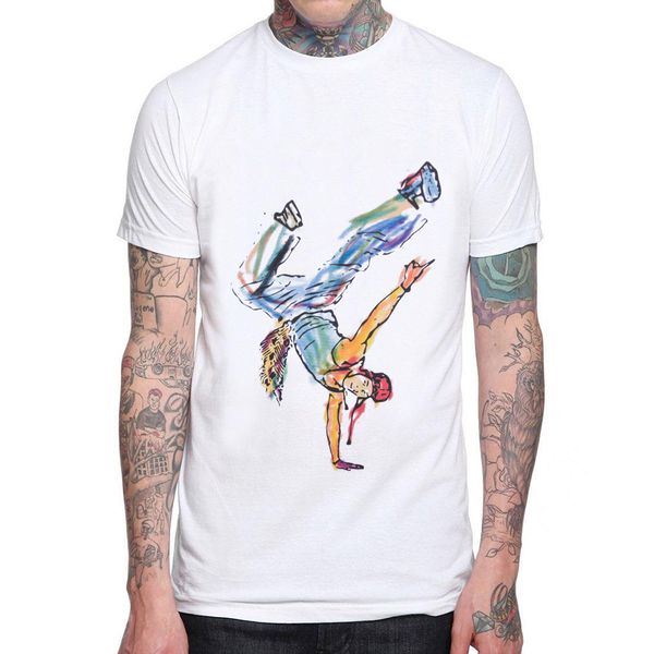 

2018 new sale rapper street dance men t shirt rap hiphop 100% cotton man cool t-shirt dancing graphic print mens tee shirts, White;black