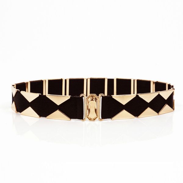 

metal belt wide cinturon mujer marca lujo ladies designer women ceinture women 2018 girls fashionable black gold, Black;brown