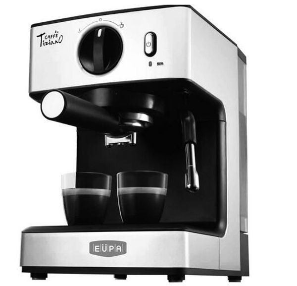

chinaeupa tsk-1866as italian espresso cafe maker 15bar semi-automatic coffee machine household steam milk foam 1.6l 110-220-240v