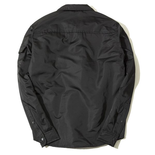 

england single men's wear work man cotton cotton-padded clothes jacket winter coat men, Black
