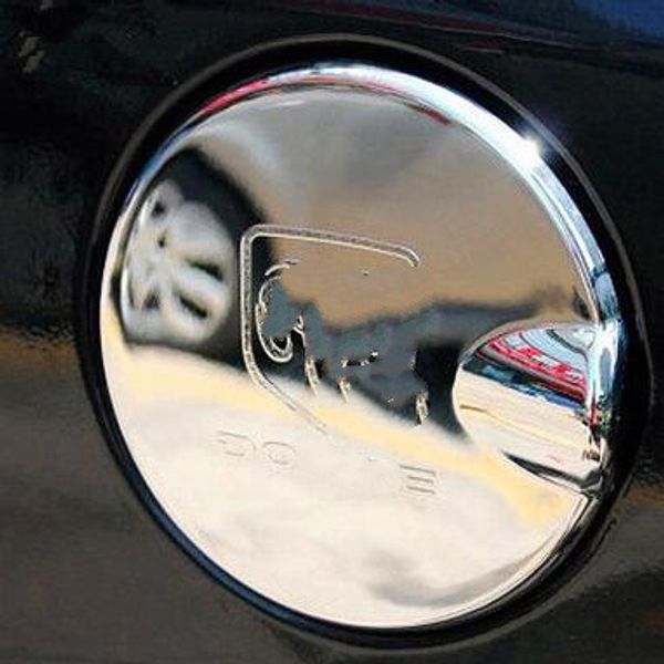 Coperchio del serbatoio del carburante per auto in ABS cromato, adesivi decorativi per serbatoio dell'olio, tappo del serbatoio del carburante per Dodge Journey 2011-2017