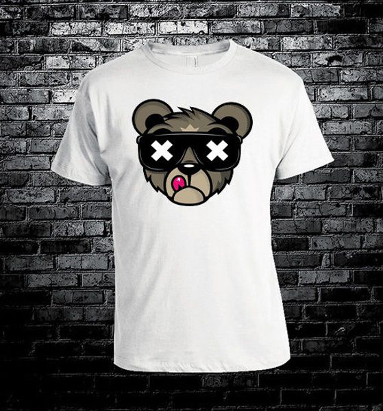 

dead teddy bear funny cool t shirt men women unisex, White;black