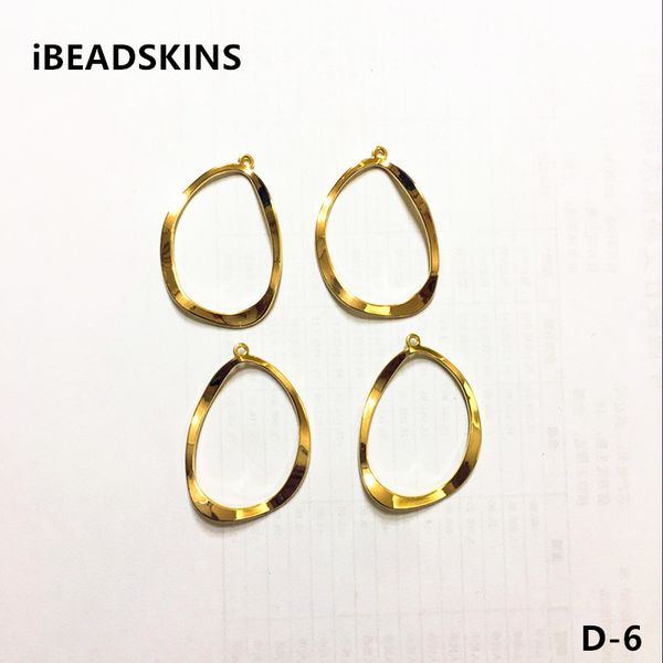 

new arrival 39x28mm 100pcs/lot gold color zinc alloy geometric-shape charm for earrings/ jewelry diy( as shown)d-6, Bronze;silver