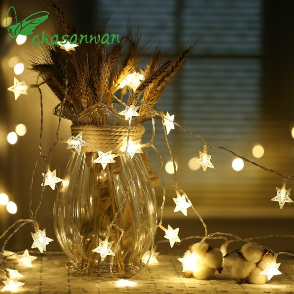 

led star battery box light string 3m 20 lamp new year decoration new year's ornaments christmas tree decorations navidad natal.q