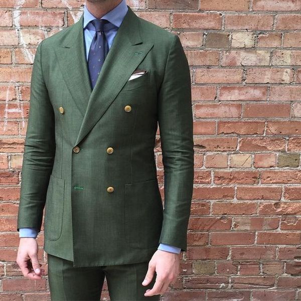 

2018 последние пальто брюки дизайн мода на заказ костюмы terno slim fit двубортный зеленый мужчины костюмы свадьба смокинг для мужчин лучший, Black;gray