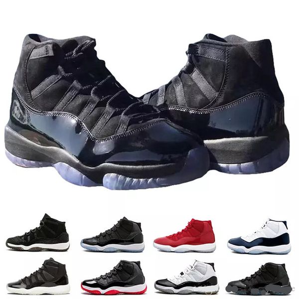 

2018 men 11 xi ba ketball hoe jam true blue platinum tint gym red bred prm baron concord 45 neaker gown prom midnight white 11 trainer