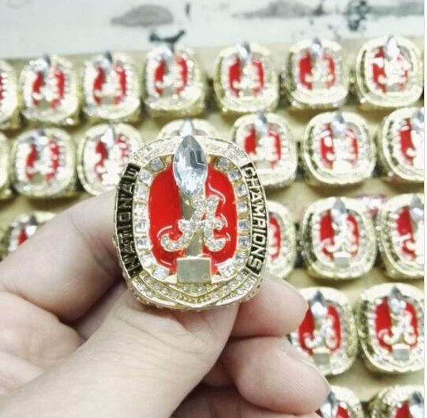 2019 2018 Fantasy Football Glory Championship Ring Alabama Crimson Tide Football National Championship Ring From Sinwen123 704 Dhgatecom