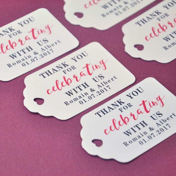 personalized gift tags thank you wedding tag customized name and date favor tags favors for weddings favors gifts from asite 26 73 dhgate com wedding favor tags