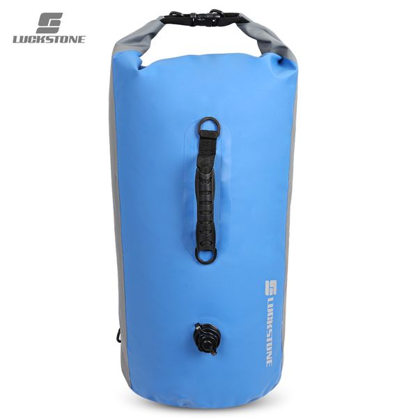 Borsa da nuoto per zaino ultraleggero impermeabile Drifting Dry LUCKSTONE 60L