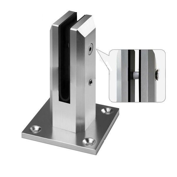 

square balustrades handrails aluminum glass spigot pool fence frameless balustrade spigots clamp suit 10mm 12mm glass