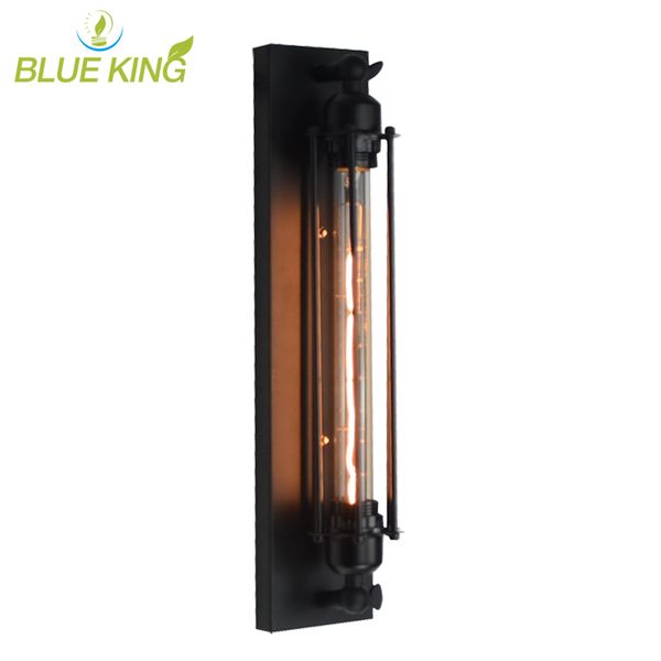 2019 Black Metal Industrial Mini Punk Cage Wall Lamps Sconce Shade For Bedroom Hallway Coffee Bar E27 Edison Flute Wall Sconce Fixture From Pedgelin