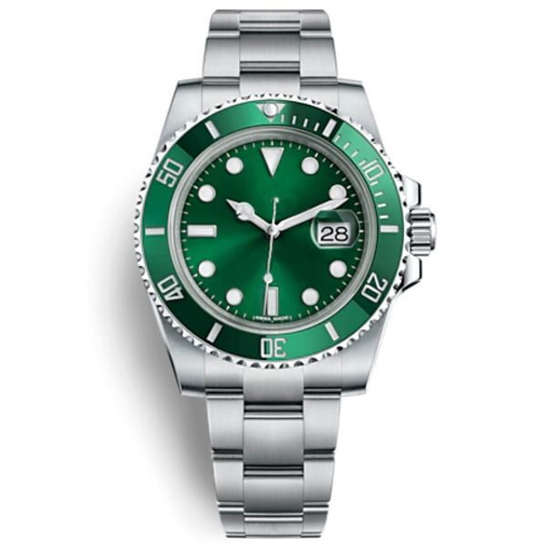 

Orologio di Lusso Glide Lock Clasp Strap Mens New Automatic Watch Green Watches 116610LV Reloj Hombre Automatico Wristwatch Orologi da Uomo