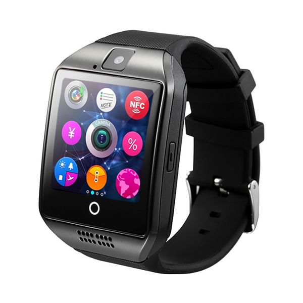 

Bluetooth Smart Watch Q18 Intelligent Clock For Android Phone With Pedometer Camera SIM Card Whatsapp Call Message Display pk A1