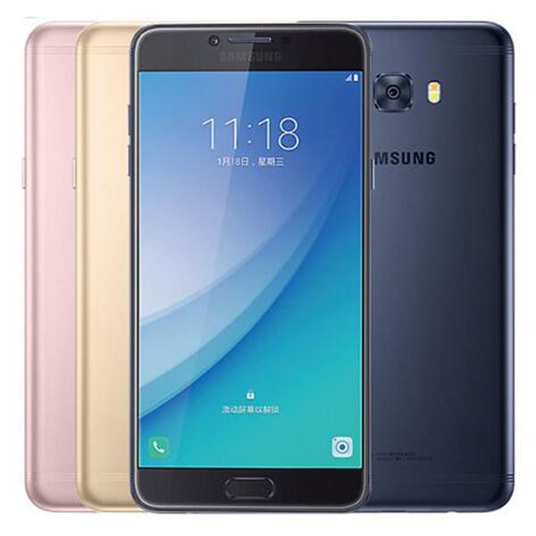 

refurbished original samsung galaxy c7 pro c7010 dual sim 5.7 inch octa core 4gb ram 64gb rom 16mp 3300mah 4g lte smart phone dhl 1pcs