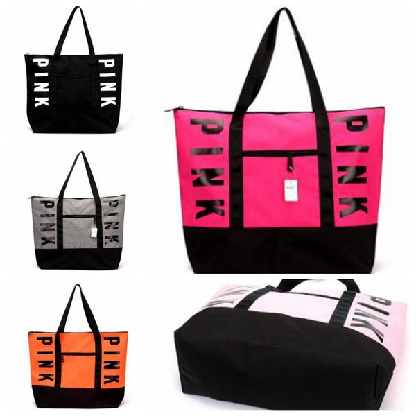 Playa Bolso Compre Viaje Hombro Bolsa Amor De De Rosa Mujer Bolsos RRxp0wqO