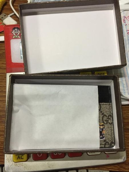 

Новая мужская мода классический дизайн повседневная кредитная карта ID держатель Hiqh качество натуральная кожа ультра тонкий кошелек пакет сумка для мужчин/женщин с коробкой