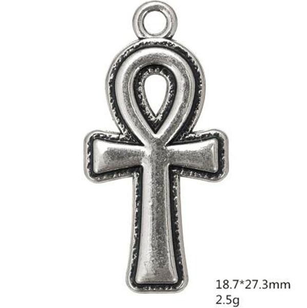 

2021 egyptian anhk cross religious charm other customized jewelry, Bronze;silver