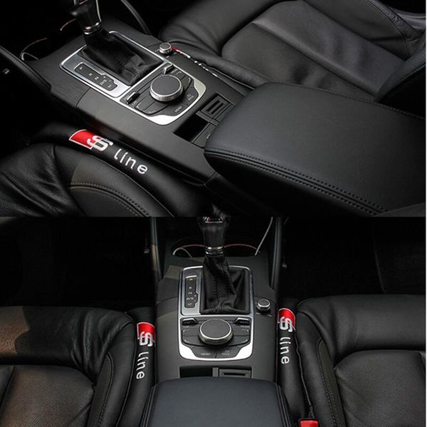 S Line Sline Seat Gap Filler Soft Pad Padding Spacer For Audi A4 B5 B6 B7 B8 A6 C5 A5 Tt Q3 Q5 Q7 80 100 A1 A2 A7 A3 8p 8v Interior Truck Accessories