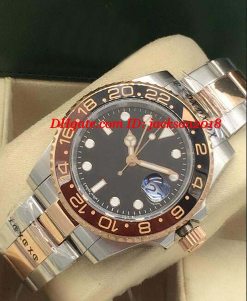 

luxury watches ii 126711 stahl/roségold full set mai 2018 new ceramic bezel automatic fashion men's watch wristwatch