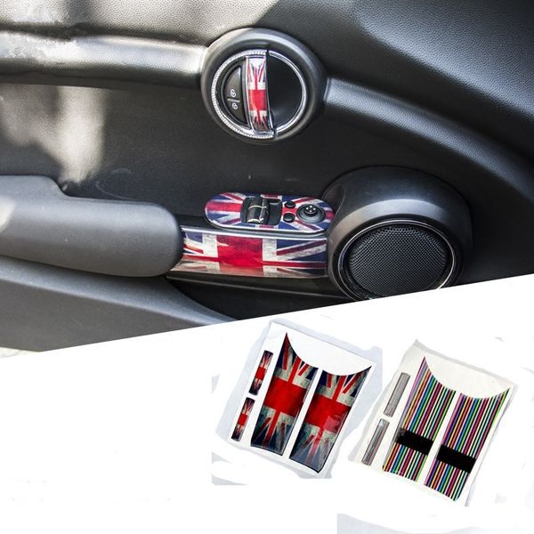Grosshandel 4 Stucke 3d Union Jack Turgriff Aufkleber Wrapping Interior Styling Fur Bwm Mini Cooper Jcw F56 2014 2015 2016 2017 Decrals Von Seven7dh