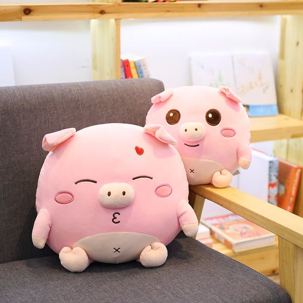 

pig doll plush toy girl cute doll sleeping pillow girl small round pig doll