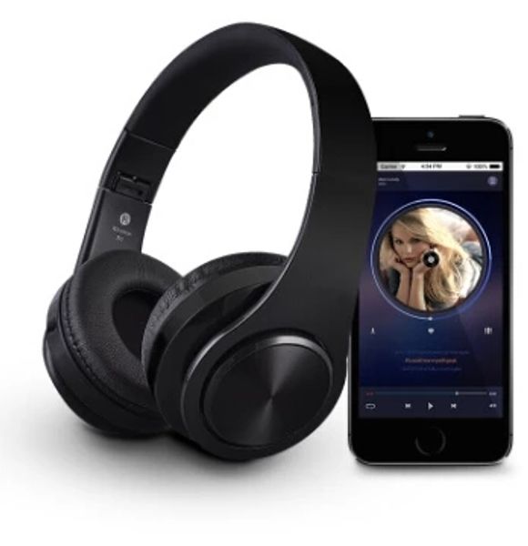 

2018 latest portable bluetooth wireless over ear headphones foldable headphones sport headband bluetooth headphones for phones,tablets,pc