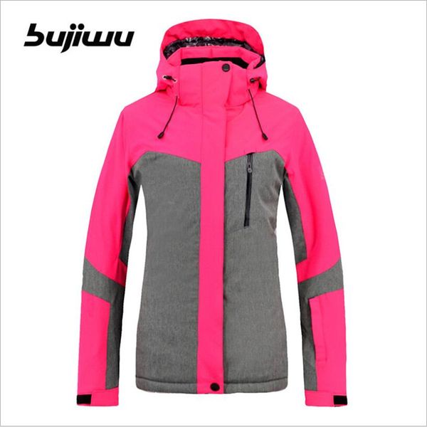 

2018 women ski jacket snowboard jacket windproof waterproof thermal clothing outdoor sport wear female skiing coat winter