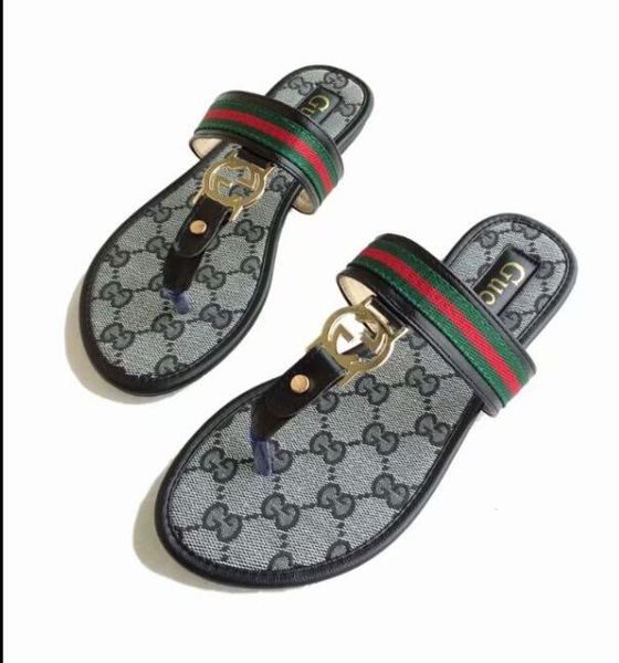 

Ladie lipper 2019 fa hion luxury de igner women hoe flat c c andal ummer beach lipper eur 35 40