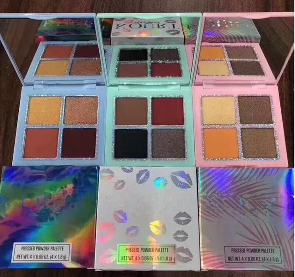 

The gorgeou kourt powder palette 4 color highlight eye hadow free hipping eye hadow palette 4 x 1 8g dhl gift