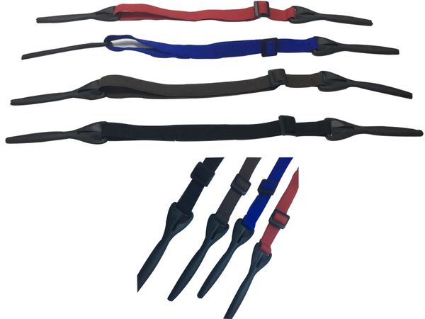 

adjustable elastic sunglass sport band with silicone end tube eyewear cord chain lanyard goggle swimming holder